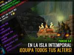 Parche 5.4: ¡Equipa todos tus alters en la Isla Intemporal!