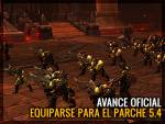 Avance oficial: Equiparse para el parche 5.4