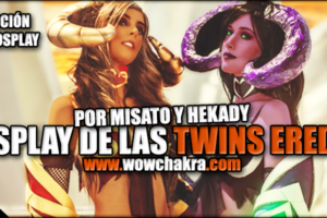 Cosplays de Twins Eredar por Misato y Hekady