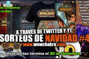 Sorteo de Navidad WowChakra Productos de WoW