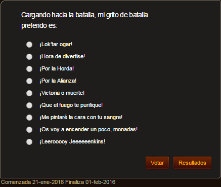 Encuesta Gritos