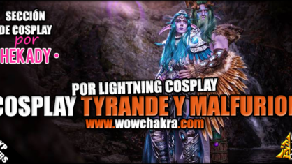 Cosplays de Tyrande y Malfurion