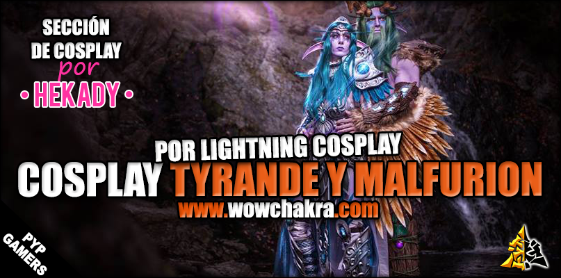 Cosplays de Tyrande y Malfurion