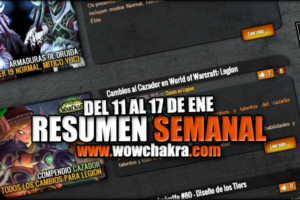 Resumen semanal wowchakra
