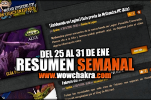 Resumen semanal wowchakra