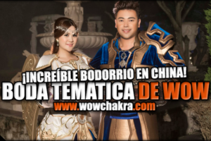 Boda temática de wow en China