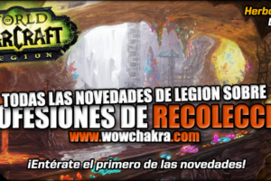 Profesiones de Recolección en Legion