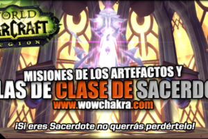 Priest Order Hall & Artifacts quest line