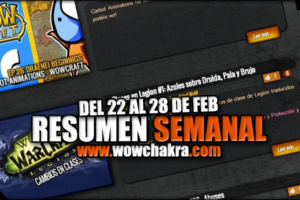 Resumen semanal wowchakra
