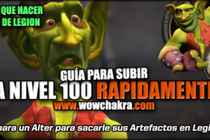 Guía de levelling 100