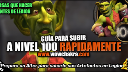 Guía de levelling 100