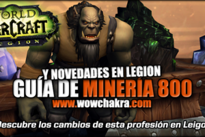 Guía de Minería 800 de Legion