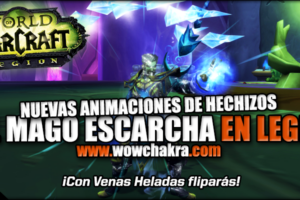 Nuevas animaciones del Mago Escarcha en Legion
