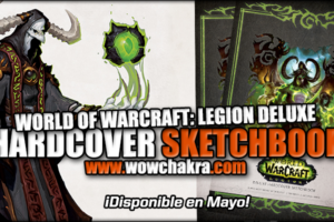 World of Warcraft: Legion Deluxe Hardcover Sketchbook en Mayo