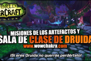 Druid Order Hall & Artifacts quest line
