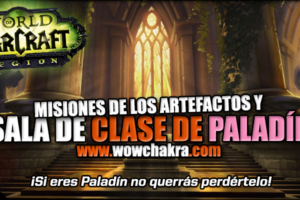 Paladin Order Hall & Artifacts quest line