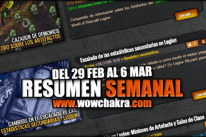 Resumen semanal wowchakra