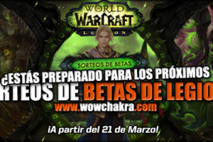 Sorteo Betas Legion