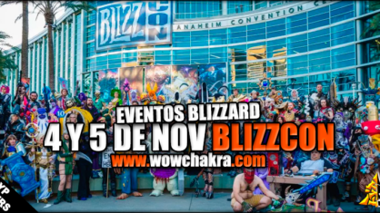 La BlizzCon 2016 ha sido anunciada para los días 4 y 5 de Noviembre