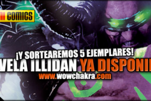 Novela Illidan de Panini ya disponible