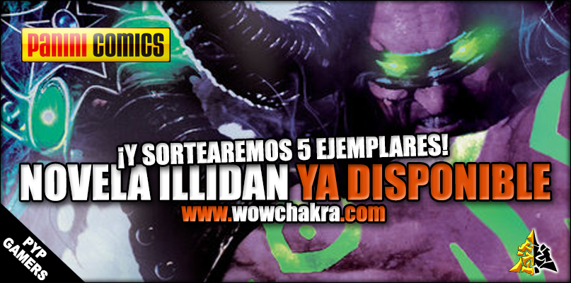 Novela Illidan de Panini ya disponible