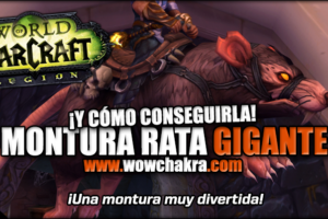 Montura Rata Gigante de Legion