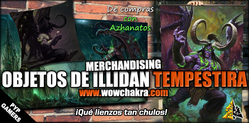 Merchandising Objetos de Illidan
