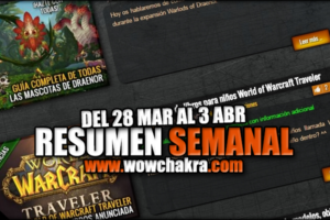 Resumen semanal wowchakra