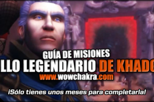 Guía Anillo Legendario de Khadgar