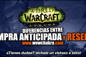 Diferencia entre compra anticipada y reserva de Legion