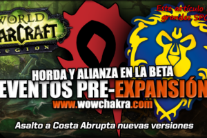 Evento Pre-expansion Asalto a Costa Abrupta Horda y Alianza