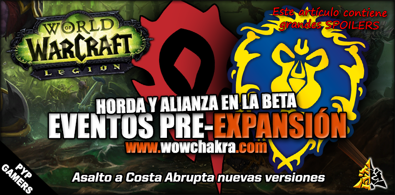 Evento Pre-expansion Asalto a Costa Abrupta Horda y Alianza
