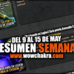 Resumen semanal wowchakra