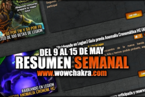 Resumen semanal wowchakra