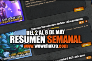 Resumen semanal wowchakra