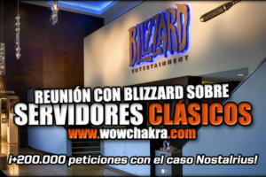 Reunión con Blizzard sobre los servidores clásicos