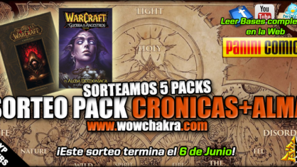 Sorteo 5 packs de Cronicas + Alma demoníaca