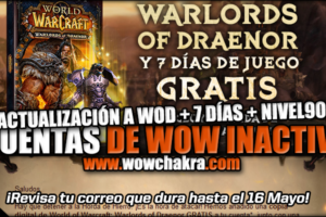Actualización a Wod de cuentas inactivas