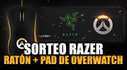 Sorteo Raton + Pad Razer de Overwatch
