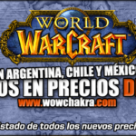 Cambios en los precios de WoW