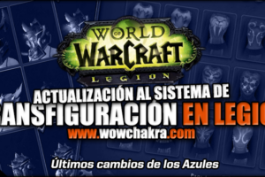 Actualización de los azules al sistema de transfiguración