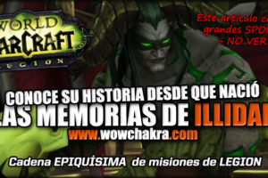 Memorias de Illidan Legion