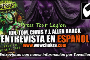 Entrevista a Ion Hazzikostas y J. Allen Brack por Towelliee
