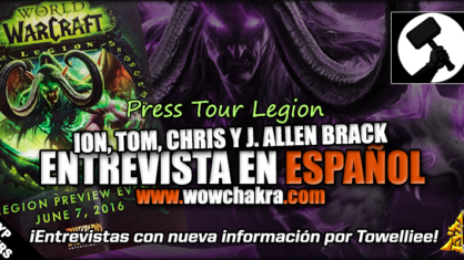 Entrevista a Ion Hazzikostas y J. Allen Brack por Towelliee