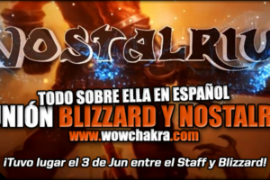 Reunión Blizzard y Nostalrius