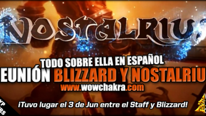 Reunión Blizzard y Nostalrius