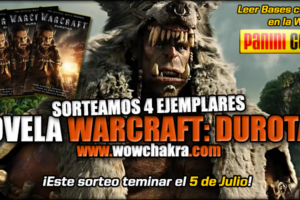 Sorteo 4 novelas Warcraft: Durotan