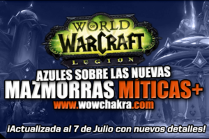 Mazmorras Míticas y Desafio en Legion
