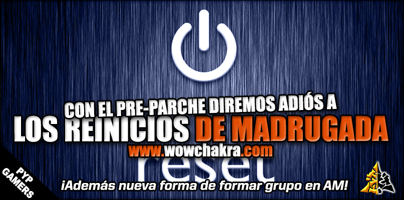 Cambios en horarios de reinicio EU/AM y grupos en AM