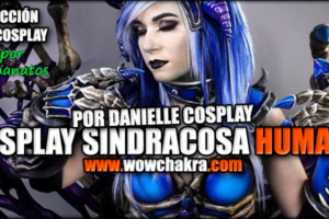 Cosplay de Sindragosa humana por Danielle Cosplay